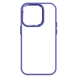 Чехол для Apple iPhone 15 Pro, UNIT2, фиолетовый, ударопрочный, прозрачный противоударный чехол-накладка из TPU и поликарбоната (PC), с защитными бортиками, защита всего корпуса от ударов и царапин, ArmorStandart (ARM69984) - мініатюра 2