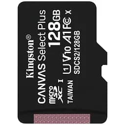 Карта памяти Kingston microSDXC 128GB Canvas Select Plus A1 C10 (SDCS2/128GBSP) [54402]