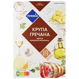 Крупа гречана Премія, 400 г (5 шт. х 80 г) (699717)