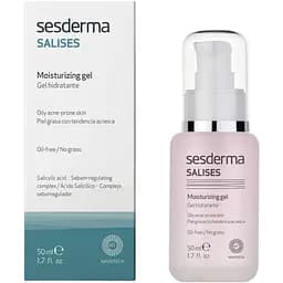 Зволожуючий гель для жирної шкіри Sesderma Salises Moisturizing Gel 50 мл