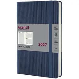 Щоденник Axent 2027 Partner Lines 145x210 мм блакитний (8815-27-48-A)