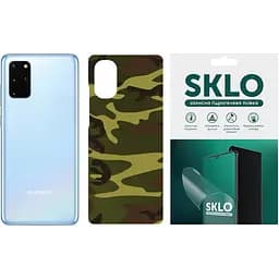 Захисна плівка SKLO Back тил Camo для Samsung Galaxy J4+ 2018 Коричневий / Army Brown