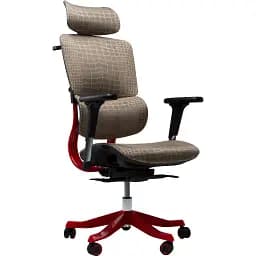 Геймерське крісло GT Racer X-626 Gray/Red [122618] - мініатюра 2