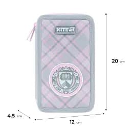 Пенал без наповнення Kite College Line 2 відділення (K26-623-1) - мініатюра 6
