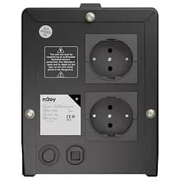 Стабілізатор nJoy Alvis 2000 AVR 2 розетки (AVRL-20002AL-CS01B) - мініатюра 4