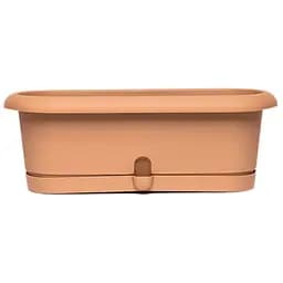 Горшок для кактусов Form-Plastic Лотос-30 2 л бежевый (0180-002)