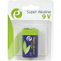 Батарейка EnerGenie Super Alkaline 6LR61 BL 1 шт (EG-BA-6LR61-01)