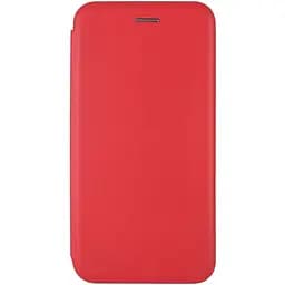 Кожаный чехол-книжка Epik Classy для Samsung Galaxy A26 5G Красный