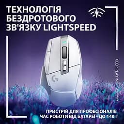 Бездротова миша Logitech G502 X Lightspeed Wireless White (910-006189) - мініатюра 3