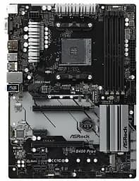Материнська плата AsRock B450 Pro4 (B450 Pro4) (Socket AM4, AMD B450, ATX) Б/в