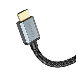 Кабель Hoco HDTV 2.0 Male to Male 4K HD data cable US03 L=2 м - мініатюра 2