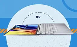 Ноутбук ASUS Vivobook 16 X1605VA-MB235 16' WUXGA IPS, Intel i3-1315U, 16GB, F512GB, UMA, noOS, Сріблястий (90NB10N2-M009K0) - мініатюра 3