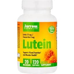 Естественная добавка Jarrow Formulas Lutein 20 mg 120 капсул
