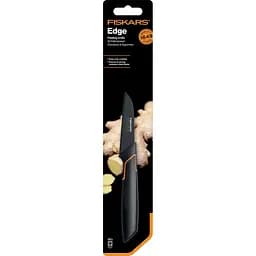 Ніж кухонний Fiskars Edge для овочів 8 см Black (1003091) - мініатюра 2