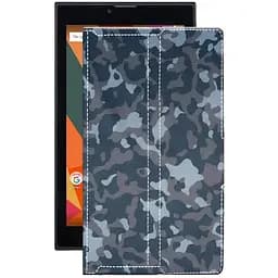 Чохол StatusCASE з екошкіри для планшету Bravis NB76 Хаки-синій