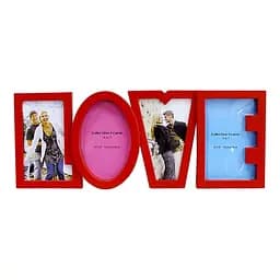 Фоторамка на 4 фото Love
