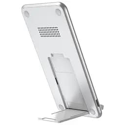 Бездротовий зарядний пристрій Baseus Three-coil Desktop Holder WXHSD-B02 White - мініатюра 3