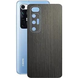 Захисна плівка StatusSKIN для Xiaomi Mi 10s 2021 Корпус Вініл Дерево сріблясто-чорне