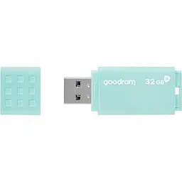 USB флеш накопичувач Goodram 32GB UME3 Care Green USB 3.2 (UME3-0320CRR11) - мініатюра 2