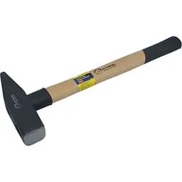 Молоток слюсарний Сталь квадратний бойок та дерев'яна ручка 600 г (56971)