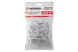 Витяжні заклепки з плоскою головкою Intertool 4.8 х 22.0 мм (в упаковці 50 шт.) - мініатюра 3