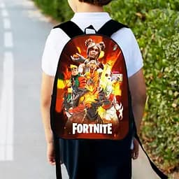 Рюкзак детский Фортнайт "Fortnite", 34х27см, городской ранец для мальчика с принтом (00414)