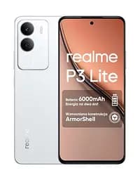 Смартфон realme P3 Lite 8/256GB White EU - мініатюра 1