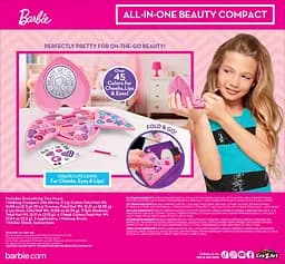 Набір дитячої косметики Barbie All in One Beauty Compact Cra-Z-Art det0017636 - мініатюра 8