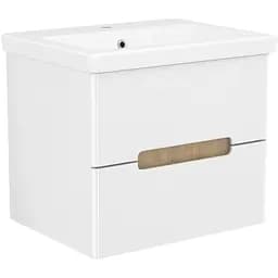 Тумба з умивальником Volle Solo 60 см Білий 1910.306007