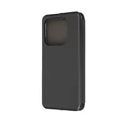 Чехол-книжка для Xiaomi Redmi Note 14 5G, G-Case, черный, кожаный чехол-книга из экокожи (PU) и TPU, с магнитом, с подставкой и вместительным кардхолдером, противоударный, защита всего корпуса, ArmorStandart (ARM79786) - мініатюра 2