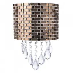 Бра Brille BCL-466W/1 G9 галогенне настінне накладне кришталеве