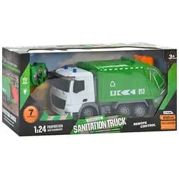 Детский мусоровоз. Игрушечный мусоровоз на пульту HT077