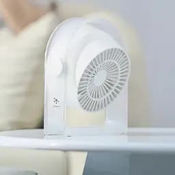 Портативний вентилятор WIWU WI-FS07 Snow desktop fan White - мініатюра 2