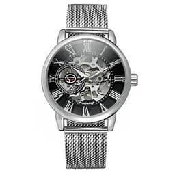 Чоловічий наручний годинник Forsining Aston Silver - мініатюра 3
