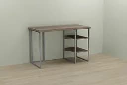 Компьютерный стол Ferrum-decor Кевин 75x120x70 серый ДСП Дуб Сонома Труфель 32мм (FRD-101754)