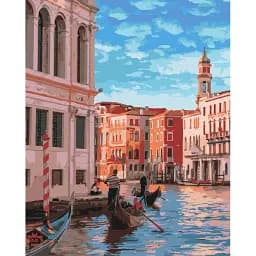 Картина по номерам Brushme Италия в объективе 40x50 см