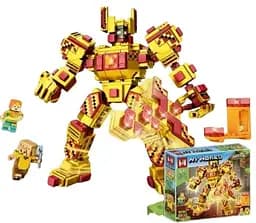 Дитячий конструктор My World MG1258 робот з блоків 437 деталей