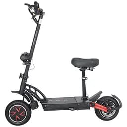 Електросамокат KUGOO G-Booster 1200W*2 (2400W) 23Ah чорний, повнопривідний | з сидінням - мініатюра 9