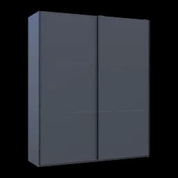 Шафа купе Doros G-Caiser Графіт/Графіт 2 ДСП / 3 частини 200х60х240 (42005230) - мініатюра 5