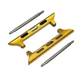 Переходник на универсальный ремешок для Apple Watch 38 мм/40 мм на шпильке золотистый