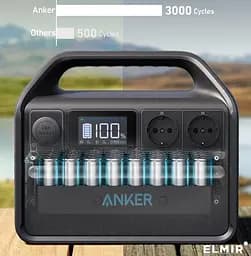 Зарядна станція Anker 535 PowerHouse 512 Вт/год - мініатюра 3