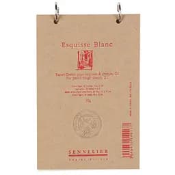 Скетчбук для ескізів на металевих кільцях Esquisse Sennelier, 50 аркушів, 90 г/м, 10x15 см