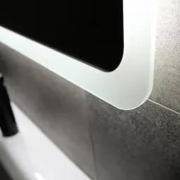 Дзеркало Dusel DE-M3011 80x65 см Сенсорне включення + підігрів, Білий - мініатюра 8