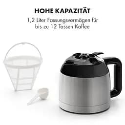 Кавоварка Klarstein Arabica EasyTouch Control 900 W (10032772) - мініатюра 4
