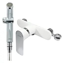 Змішувач для душу гігієнічний з лійкою Gappo Noar 1/8, G2048-8 Білий