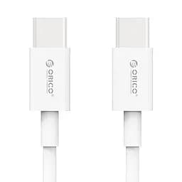 Кабель ORICO Type-C - Type-C, 100W, 1м