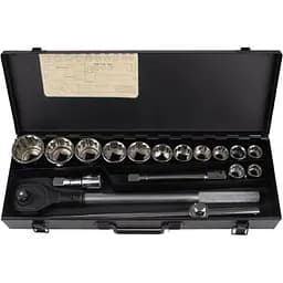 Набір головок Alloid 3/4, 19-50 мм 17 предметів (НГ-6017М-12)