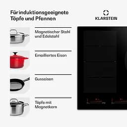 Індукційна варильна поверхня Klarstein Masterzone 90 Flex (10045794) - мініатюра 3