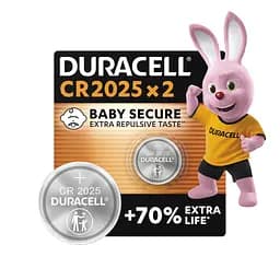 Батарейка Duracell CR 2025 / DL 2025 * 2 (5000394203907 / 5008922) - мініатюра 2