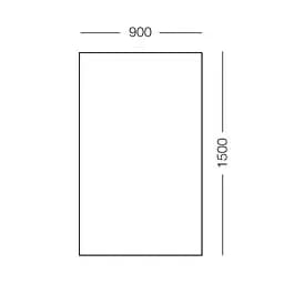 Москітна сітка МВМ My Home  для вікон 1500х900, колір білий (WN-1500 WHITE) - мініатюра 12